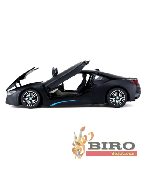 RS Mașină RASTAR Die cast 1:24 BMW i8, neagră, 60586